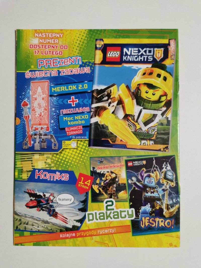 LEGO NEXO KNIGHTS NR 1/2017 STYCZEŃ