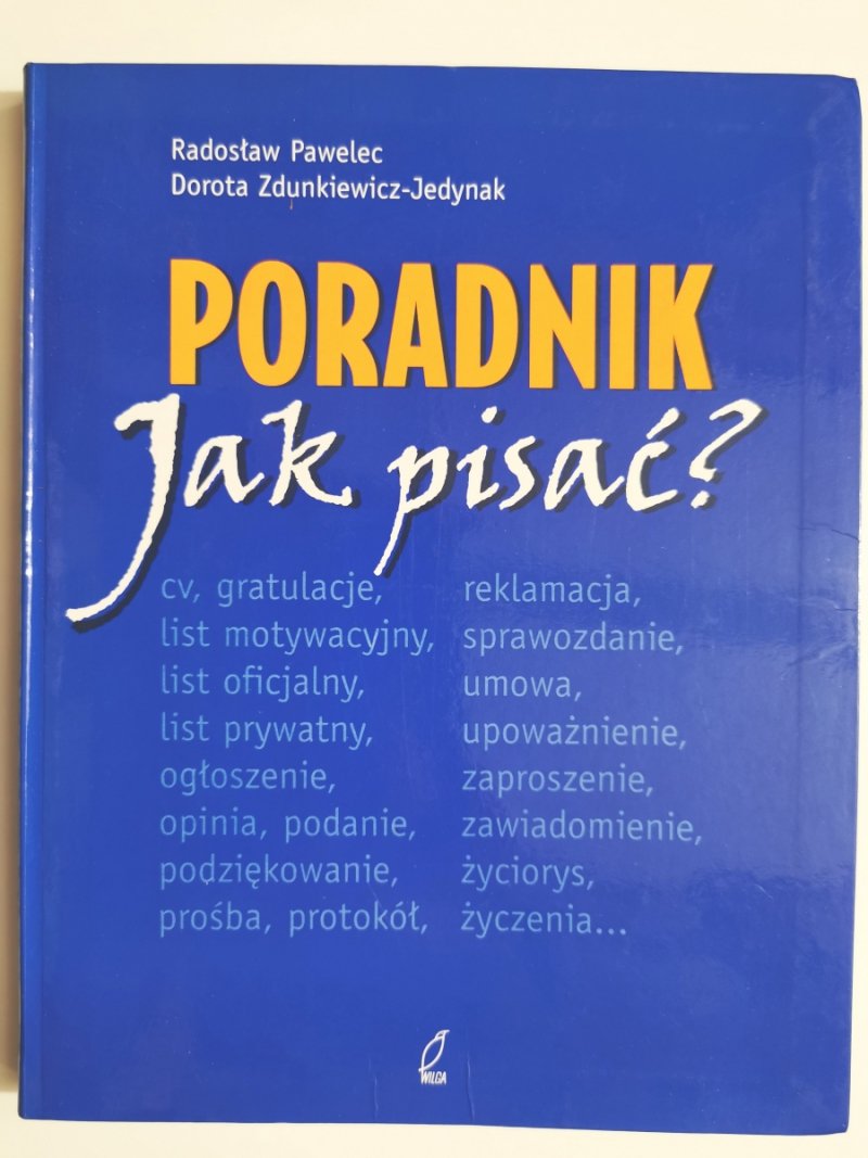PORADNIK JAK PISAĆ? - Radosław Pawelec