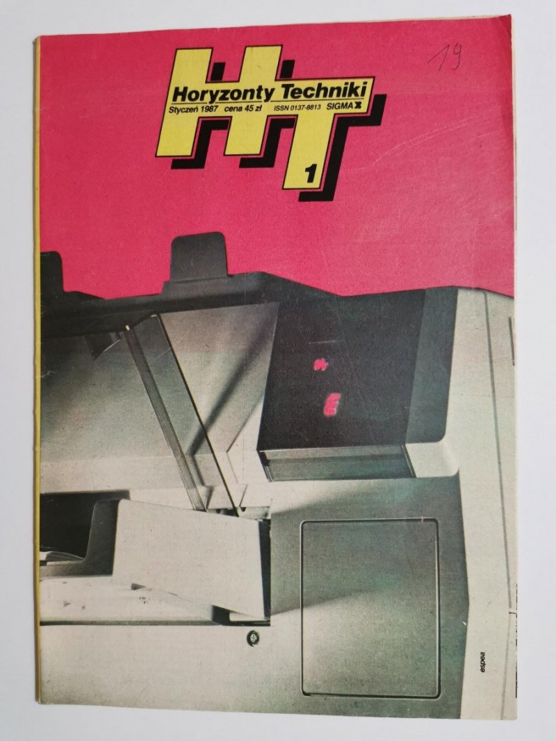 HORYZONTY TECHNIKI NR 1 STYCZEŃ 1987