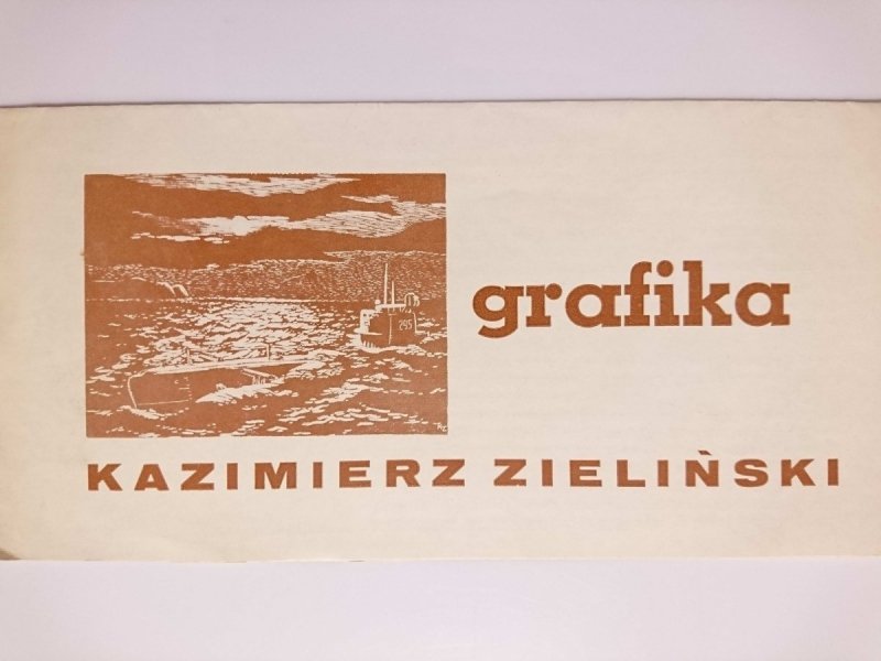 GRAFIKA. KAZIMIERZ ZIELIŃSKI. ULOTKA