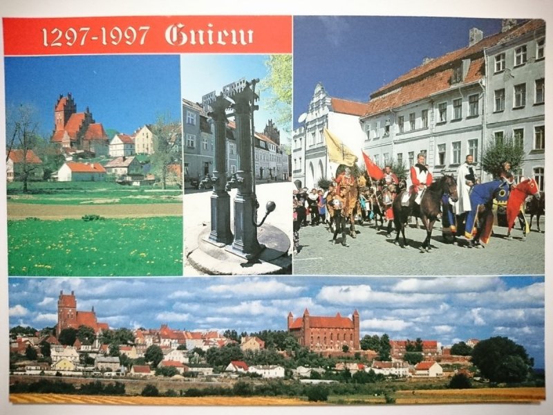 GNIEW - KOŚCIÓŁ ŚW. MIKOŁAJA XIV w. I INNE FOT. NIEZNALSKI