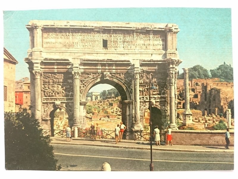 ROMA. ARCO DI SETTIMIO SEVERO