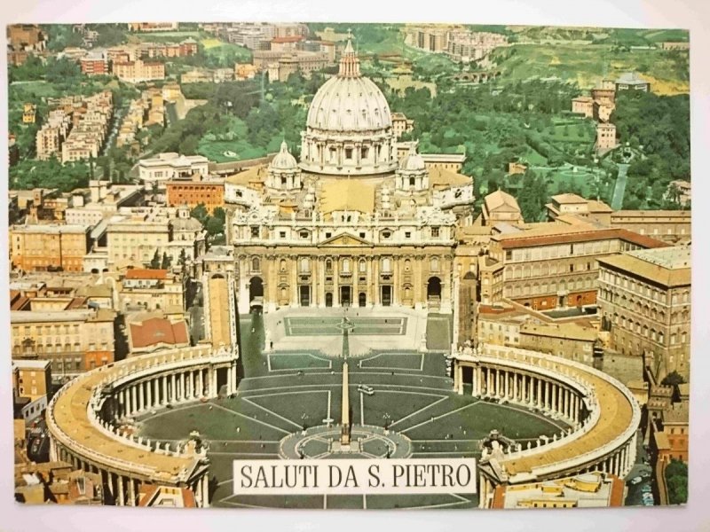CITTA DEL VATICANO. PIAZZA E BASILICA DI S. PIETRO