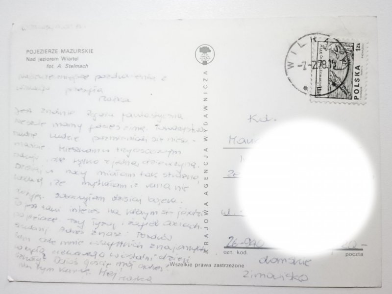 POJEZIERZE MAZURSKIE. NAD JEZIOREM WIARTEL FOT. STELMACH