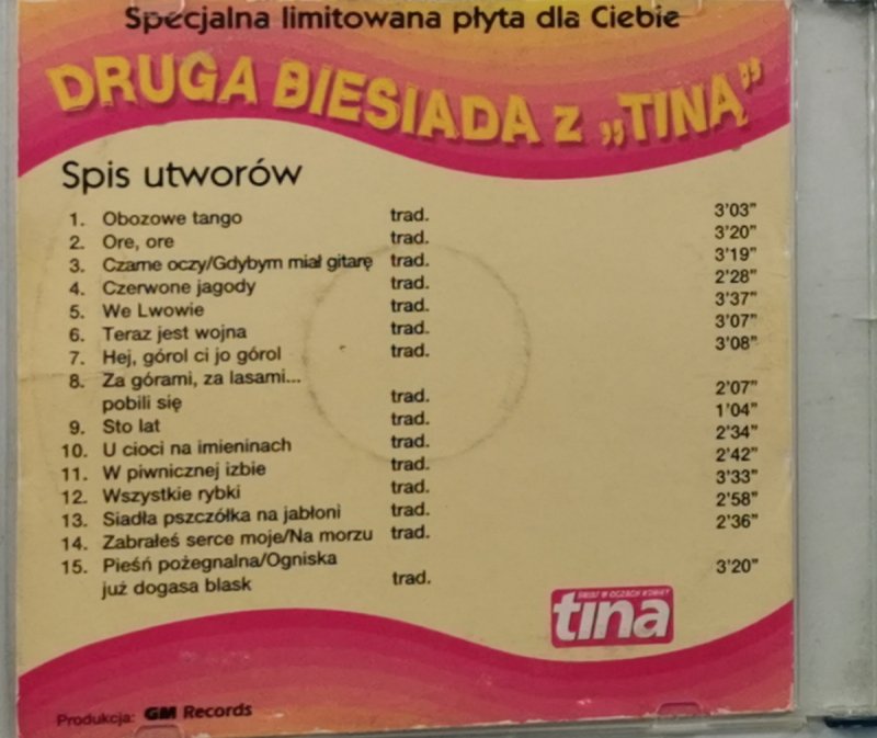 CD. DRUGA BIESIADA Z „TINĄ”