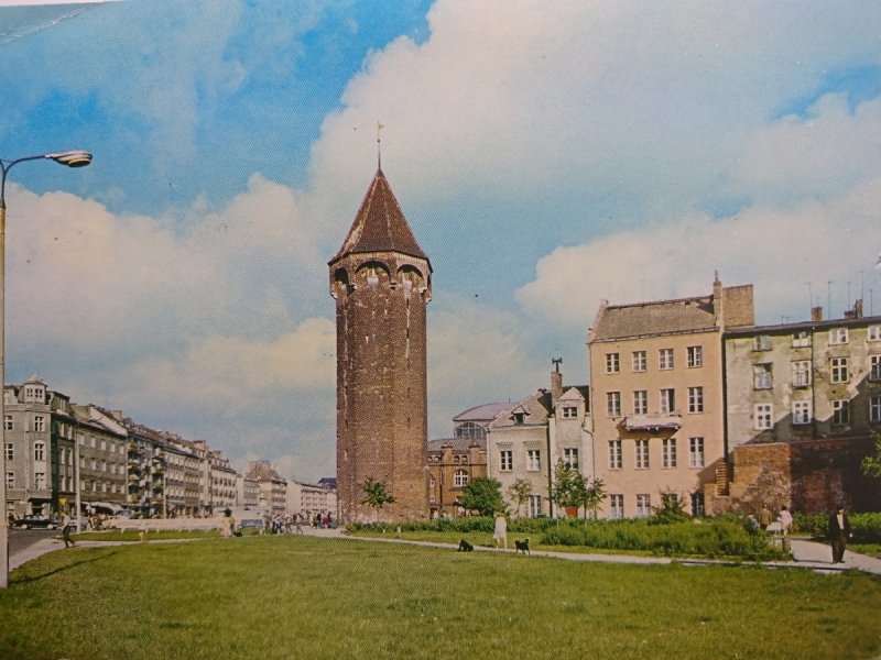 GDAŃSK. BASZTA JACEK Z OKOŁO 1400 r. FOT JABŁOŃSKI