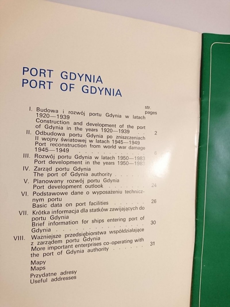 PORT OF GDYNIA 