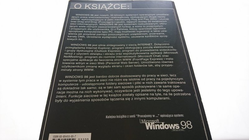 MICROSOFT WINDOWS 98 - A. M. Karczmarewicz 1998