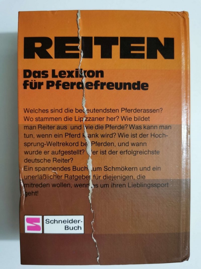 REITEN A-Z DAS LEXIKON FUR PFERDEFREUNDE 1977