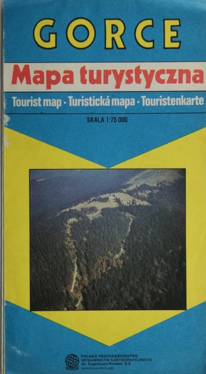 GORCE MAPA 1:75 000 1995