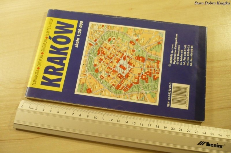 KRAKÓW. PLAN MIASTA (1999)