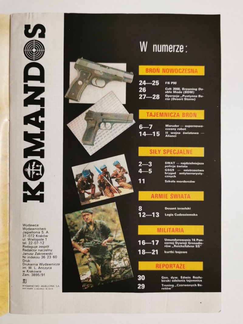 KOMANDOS NR 1/91 