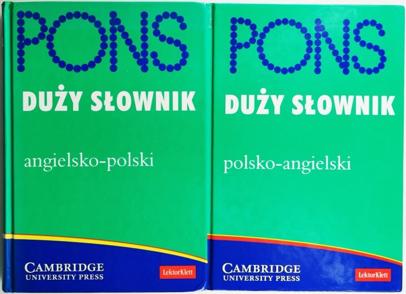 DUŻY SŁOWNIK ANGIELSKO-POLSKI/ POLSKO-ANGIELSKI - John Catlow