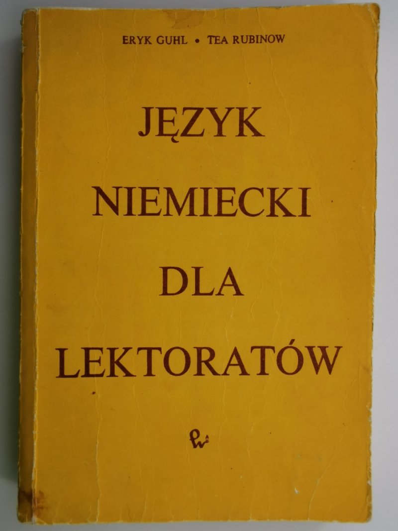 JĘZYK NIEMIECKI DLA LEKTORATÓW - Eryk Guhl