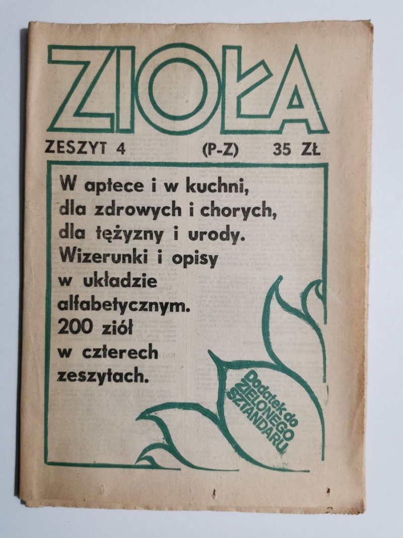 ZIOŁA ZESZYT 4 (P-Z)