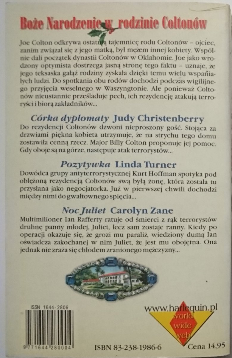BOŻE NARODZENIE W RODZINIE COLTONÓW Christenberry