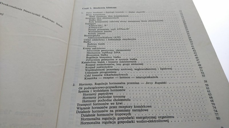 BIOCHEMIA KLINICZNA I ANALITYKA. PODRĘCZNIK 1990