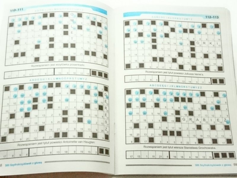 300 SZYFRO KRZYŻÓWEK Z GŁOWĄ NR 4 KWIECIEŃ 2018