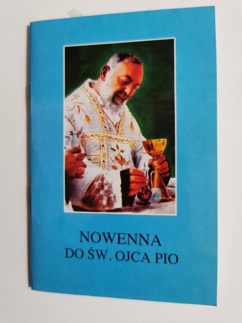 NOWENNA DO ŚW. OJCA PIO - Ks. Tarsycjusz Sinka CM 