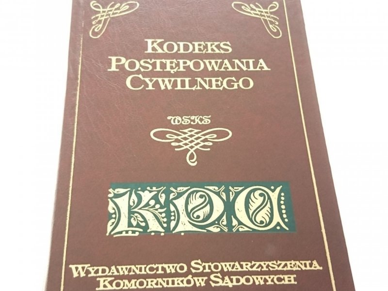 KODEKS POSTĘPOWANIA CYWILNEGO 1994