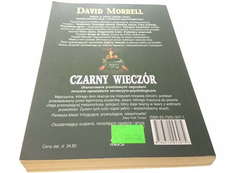 CZARNY WIECZÓR - David Morrell 2000