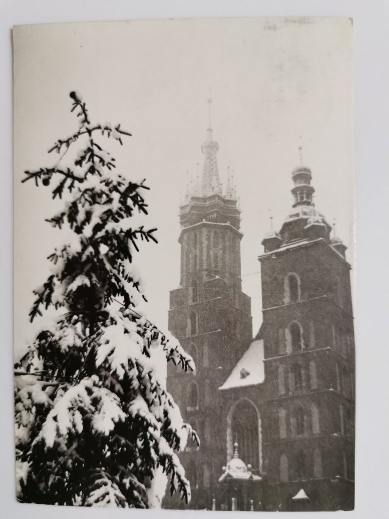 KRAKÓW. WIEŻE KOŚCIOŁA MARIACKIEGO FOT. HERMANOWICZ