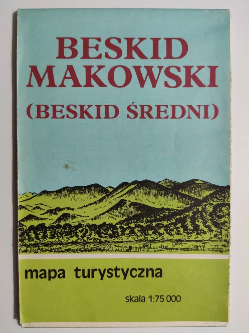 BESKID MAKOWSKI (BESKID ŚREDNI) 1:75 000