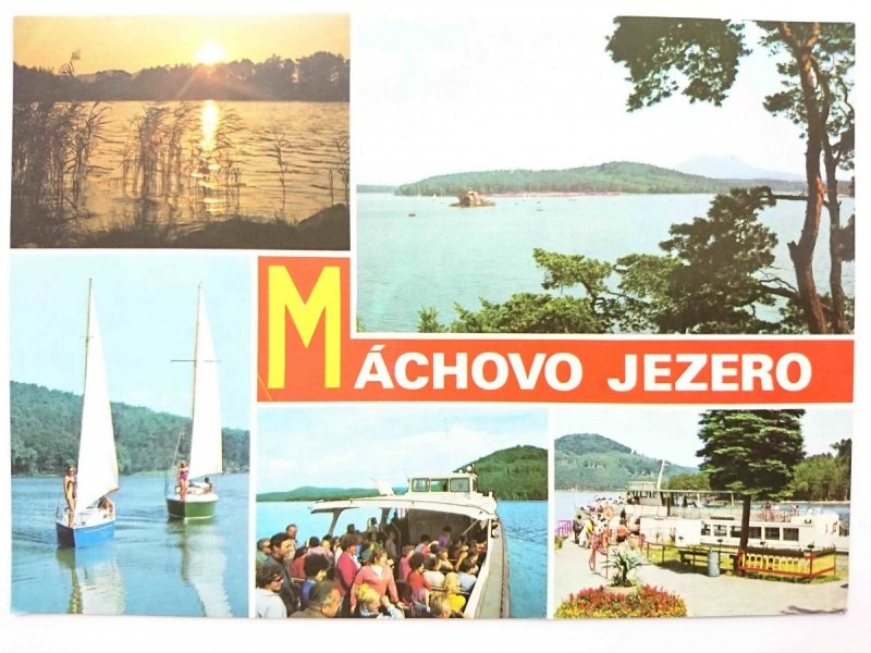 MACHOVO JEZERO. NEJVETSI VODNI HLADINA SEVERNICH ĆECH(350 ha)