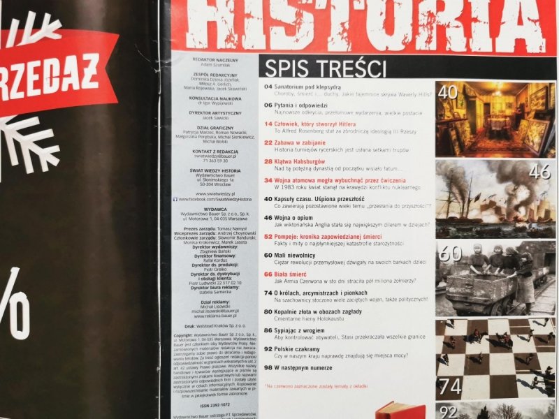 Świat Wiedzy HISTORIA Nr 1/2020