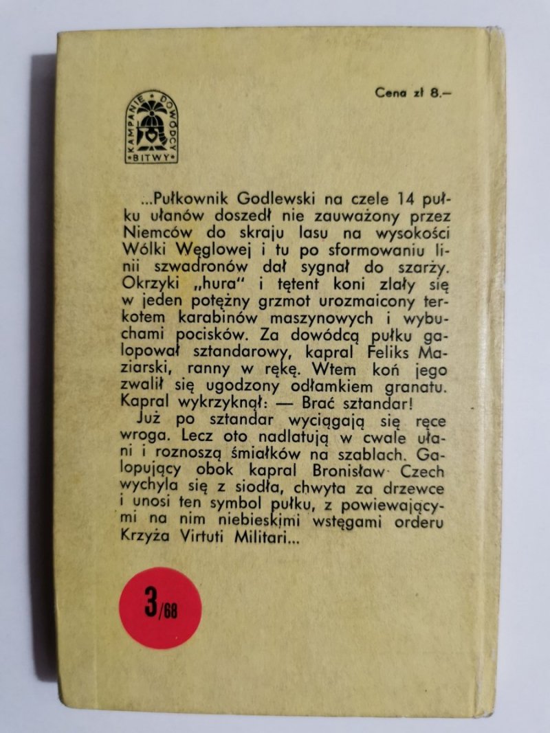 BKD BITWA NAD BZURĄ 1939 - Apoloniusz Zawilski 1968