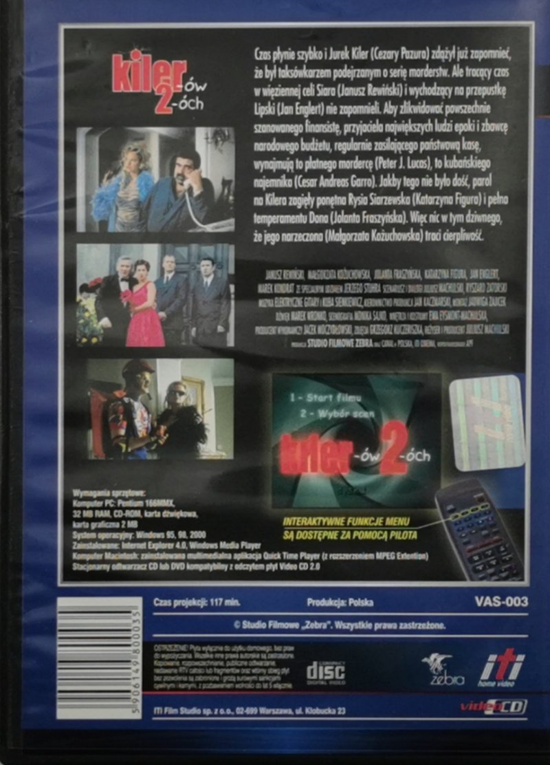 VCD. KILER-ów 2-óch – CEZARY PAZURA