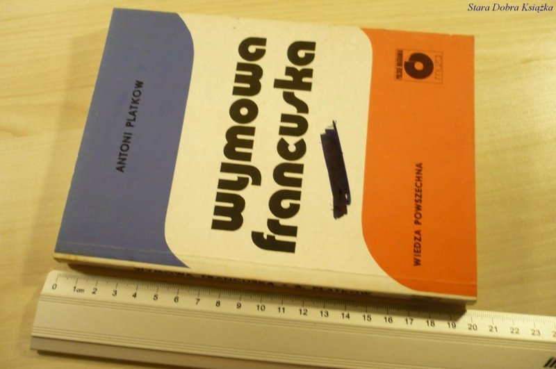 WYMOWA FRANCUSKA - Antoni Platkow (1988)