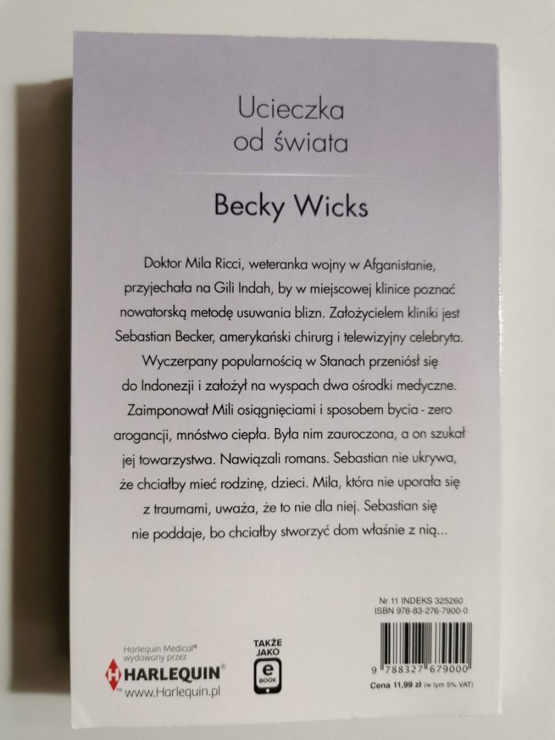 UCIECZKA OD ŚWIATA - Becky Wicks 