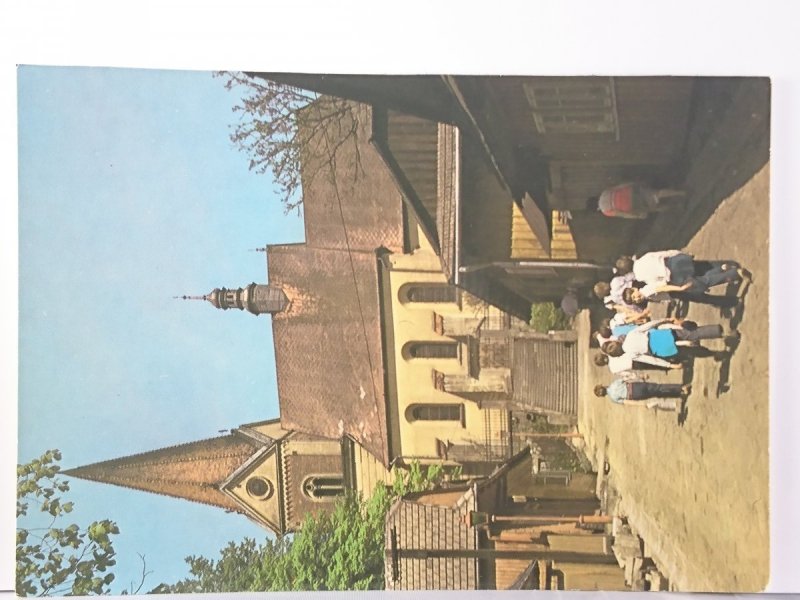 LANCKORONA. KOŚCIÓŁ WZNIESIONY W 1336 r.
