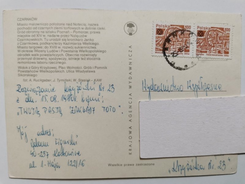 CZARNKÓW. CZTERY UJĘCIA FOT. RUCKGABER I INNI
