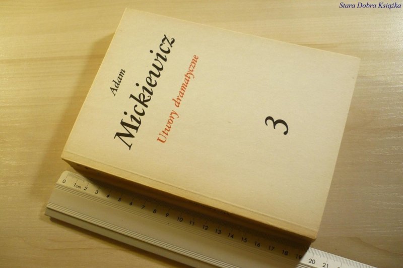 DZIEŁA POETYCKIE 3 UTWORY.. - Adam Mickiewicz 1983
