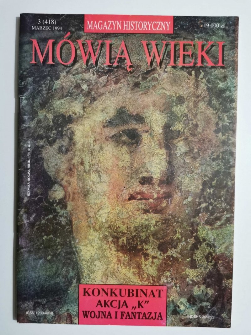 MÓWIĄ WIEKI NR 3 (418) MARZEC 1994