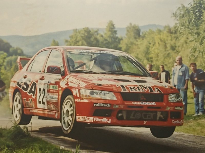 RAJD WRC 2005 ZDJĘCIE NUMER #305 MITSUBISHI LANCER