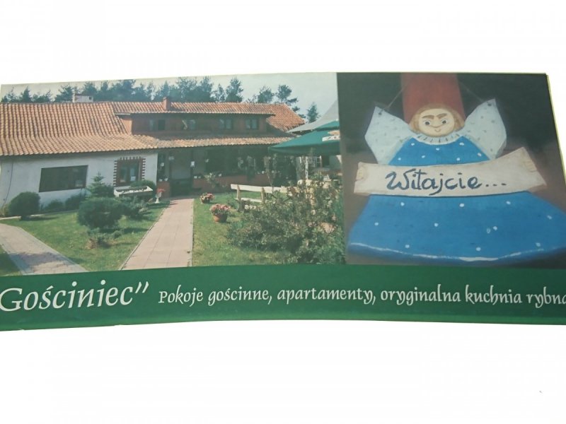 GOŚCINIEC. POKOJE GOŚCINNE, APARTAMENTY...ULOTKA