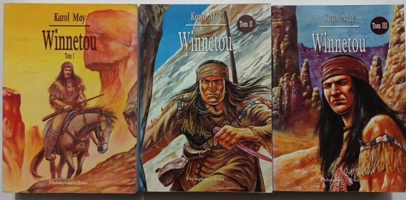 WINNETOU TOM 1-3 - Karol May