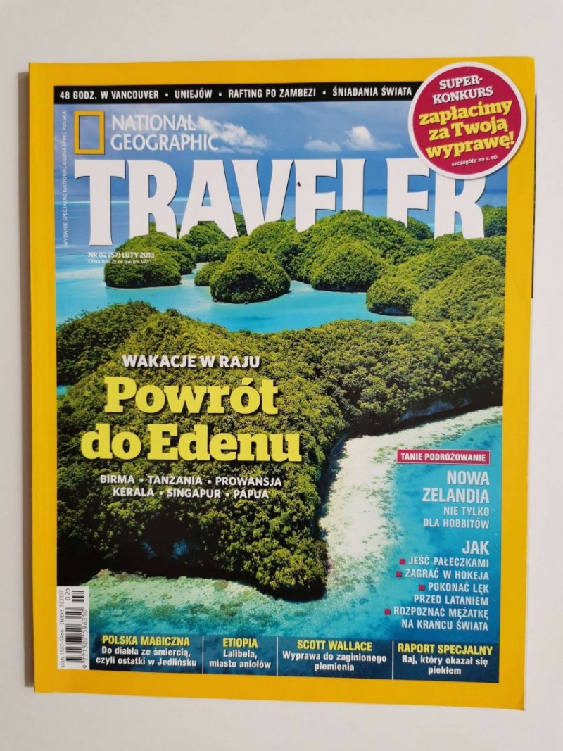NATIONAL GEOGRAPHIC TRAVELER NR 02 (57) LUTY 2013