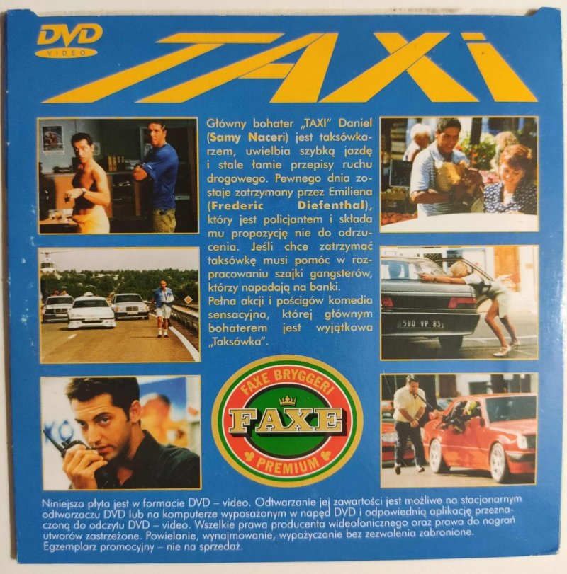 DVD. G. PIRES – TAXI