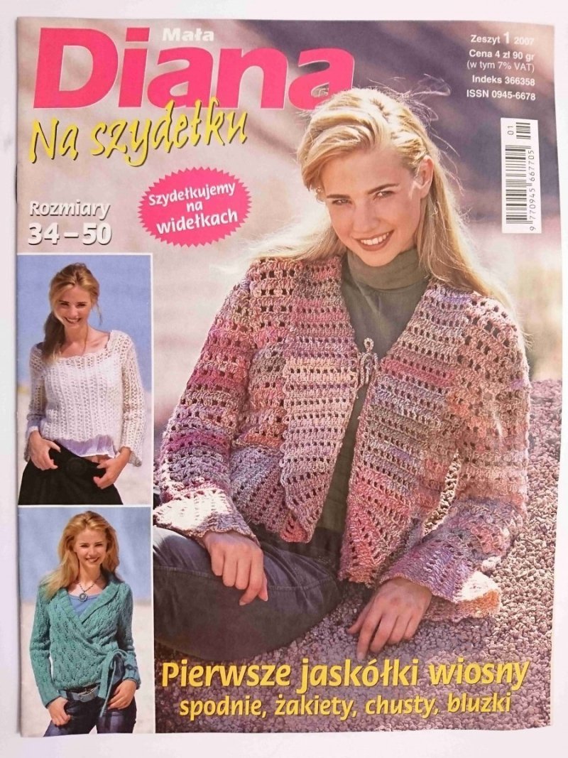 MAŁA DIANA NA SZYDEŁKU ZESZYT 1 2007