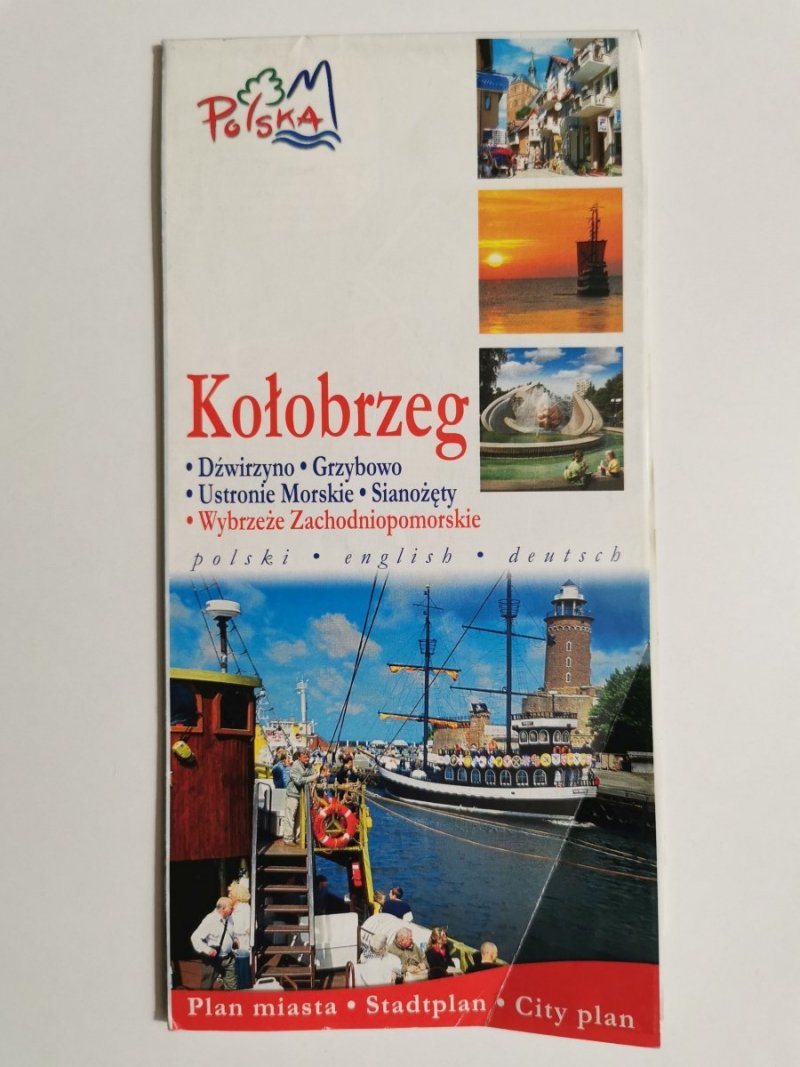 KOŁOBRZEG. PLAN MIASTA 