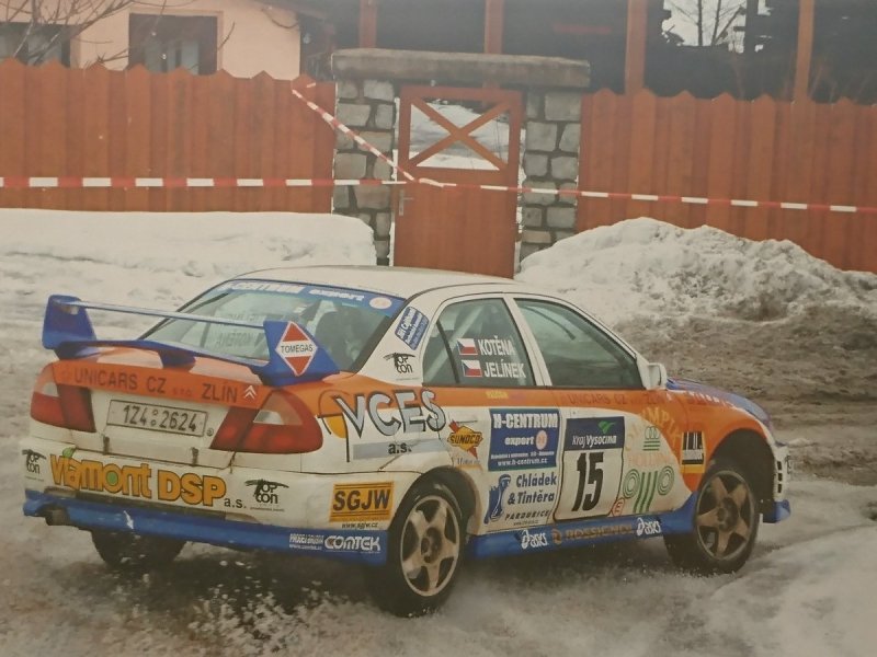 RAJD WRC 2005 ZDJĘCIE NUMER #110 MITSUBISHI LANCER