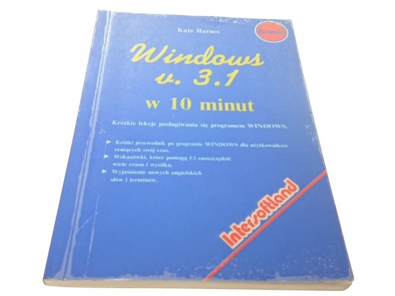 WINDOWS V. 3.1 W 10 MINUT - Kate Barnes (1992)