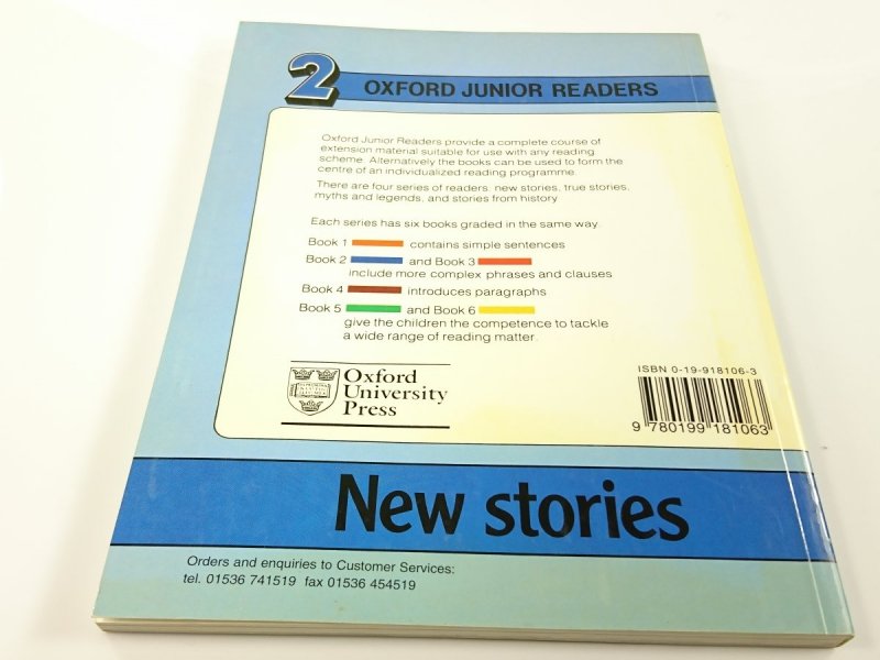 OXFORD JUNIOR READERS 2 NEW STORIES - Hunt 1997