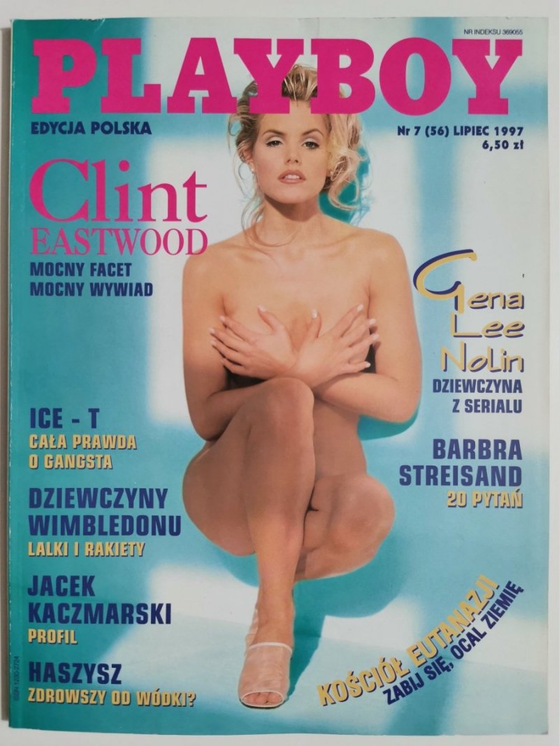 PLAYBOY NR 7 (56) LIPIEC 1997 GENA LEE NOLIN 