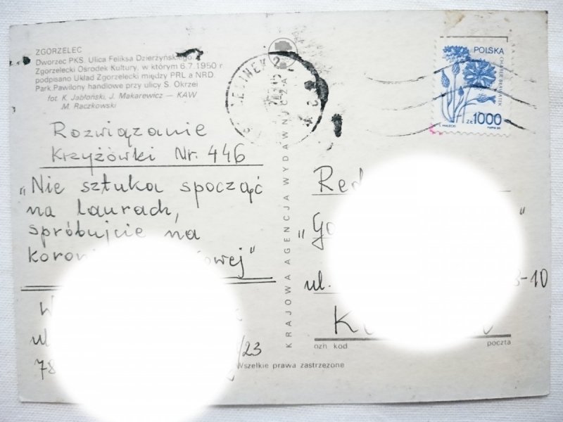 ZGORZELEC. DWORZEC PKS I INNE FOT. JABŁOŃSKI I INNI