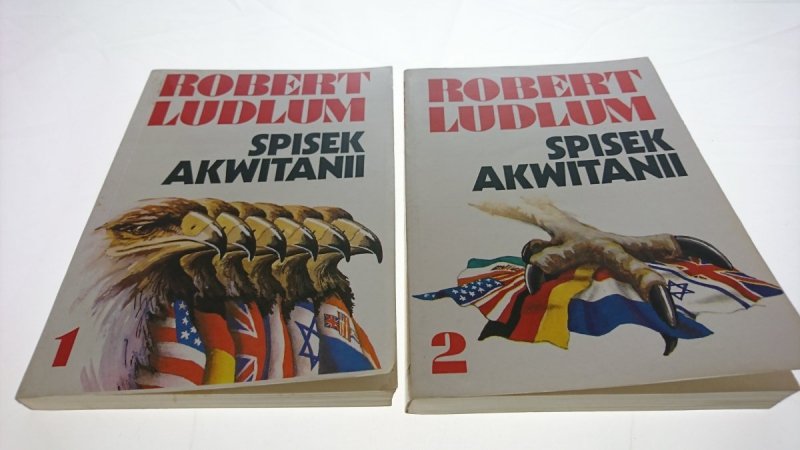 SPISEK AKWITANII CZĘŚĆ 1 i 2 - Robert Ludlum 1992